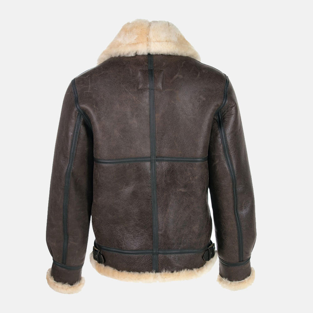Gardyloo Classic Sheepskin B3 Leather Jacket