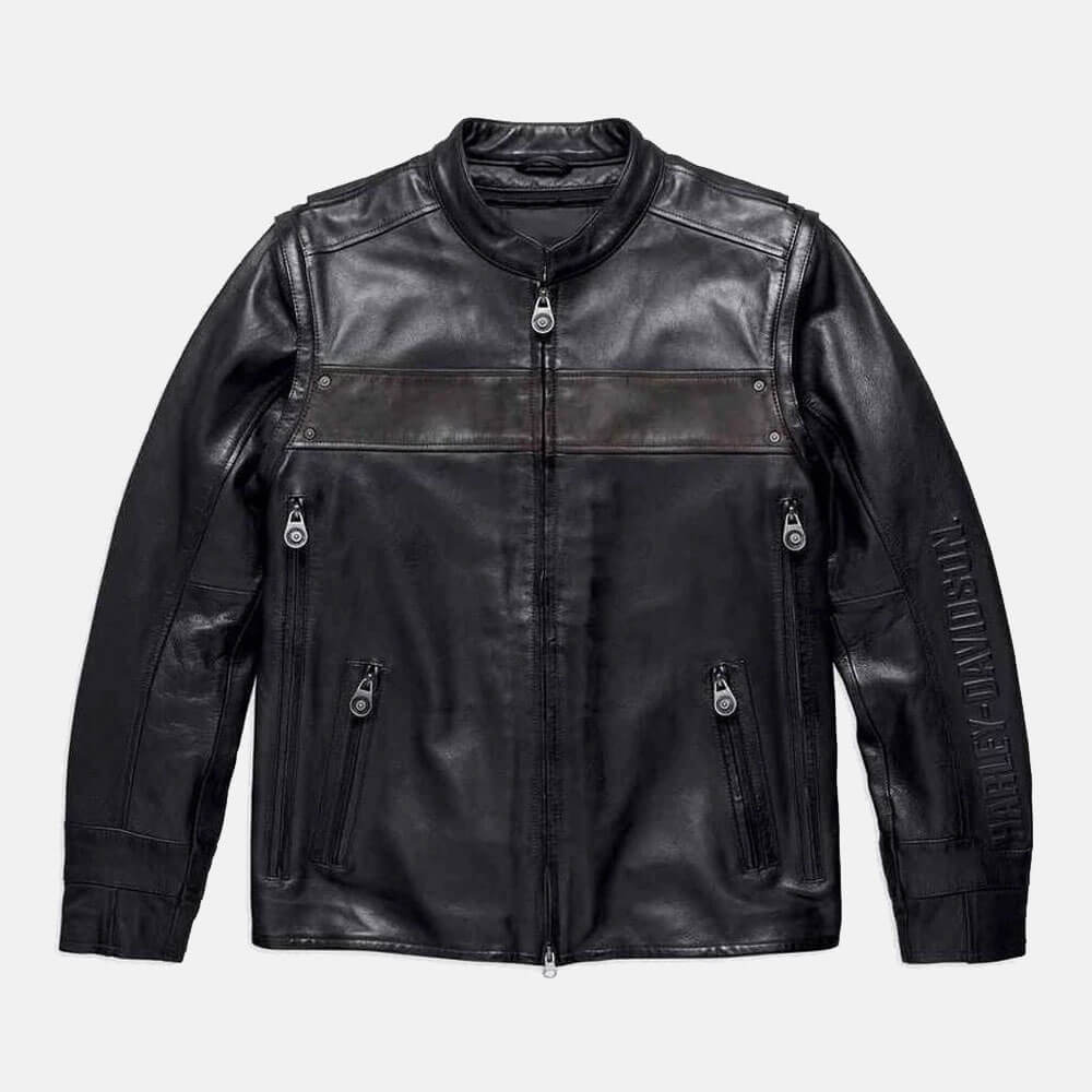 Harley-Davidson Limited Edition Convertible Leather Men's Jacket