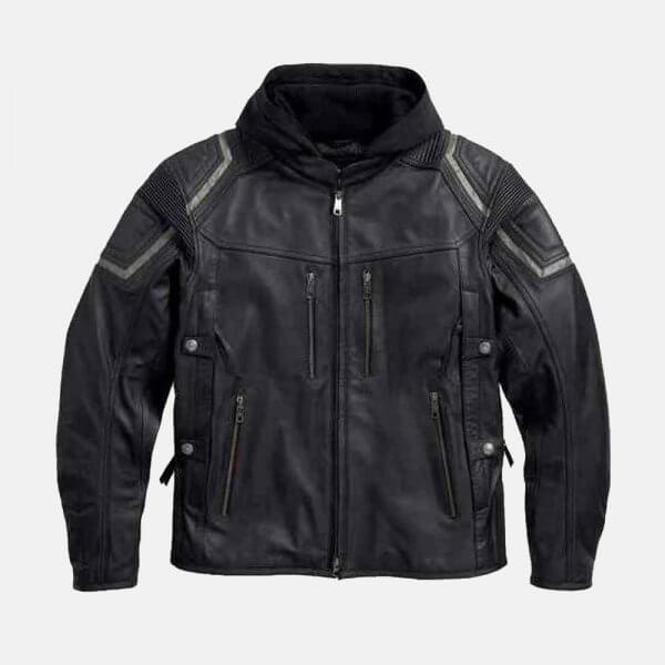 Harley-Davidson Triple Vent System Internal Combustion Men's Leather Jacket