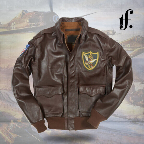 Flying Tigers Air Force Leather Flight Jacket