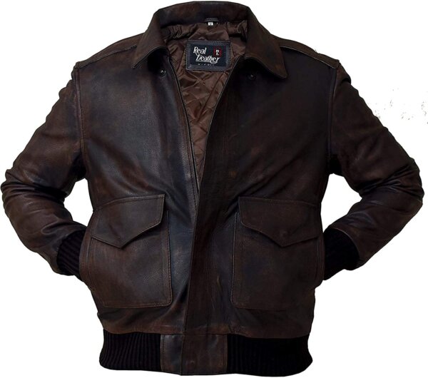 Military Real Leather Jacket